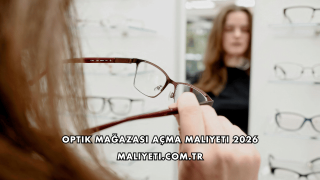 Optik Mağazası Açma Maliyeti 2026
