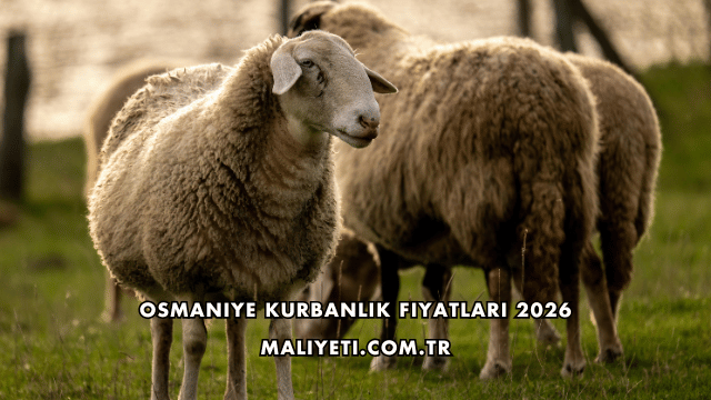 Osmaniye Kurbanlık Fiyatları 2026