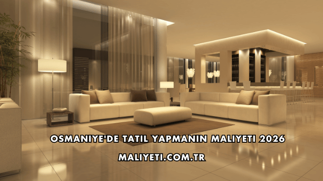 Osmaniye'de Tatil Yapmanın Maliyeti 2026
