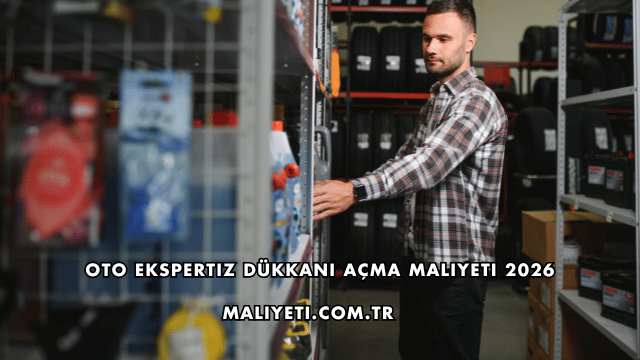 Oto Ekspertiz Dükkanı Açma Maliyeti 2026