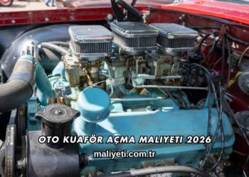 Oto Kuaför Açma Maliyeti 2026