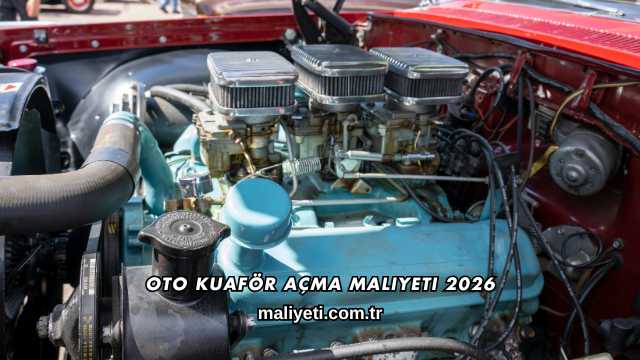 Oto Kuaför Açma Maliyeti 2026