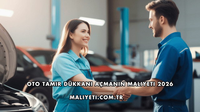 Oto Tamir Dükkanı Açmanın Maliyeti 2026