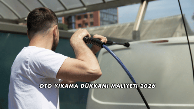 Oto Yıkama Dükkanı Maliyeti 2026