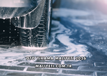 Oto Yıkama Maliyeti 2026