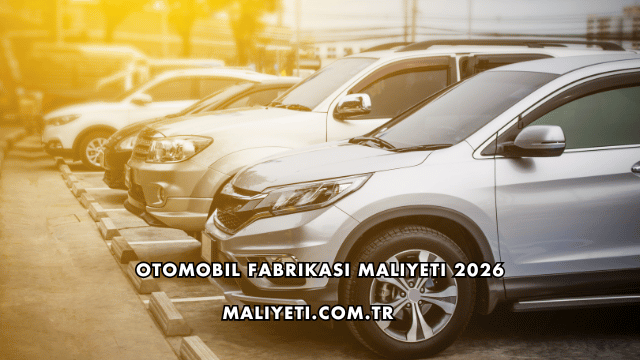 Otomobil Fabrikası Maliyeti 2026