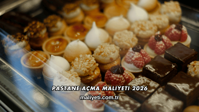 Pastane Açma Maliyeti 2026