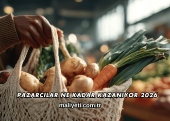 Pazarcılar Ne Kadar Kazanıyor 2026