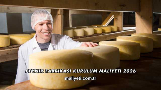 Peynir Fabrikası Kurulum Maliyeti 2026