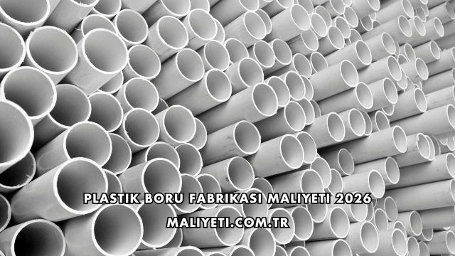 Plastik Boru Fabrikası Maliyeti 2026