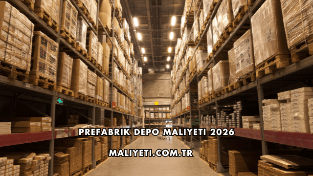 Prefabrik Depo Maliyeti 2026
