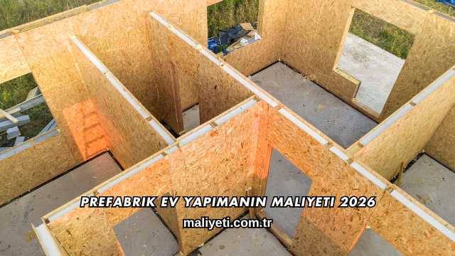 Prefabrik Ev Yapımanın Maliyeti 2026