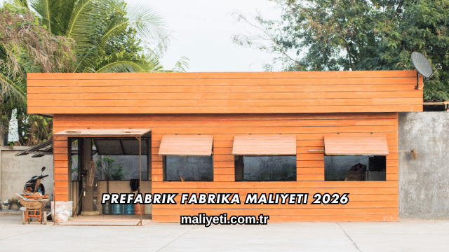 Prefabrik Fabrika Maliyeti 2026