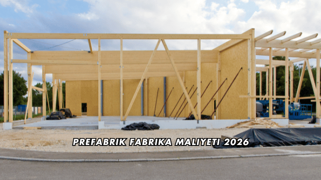 Prefabrik Fabrika Maliyeti 2026