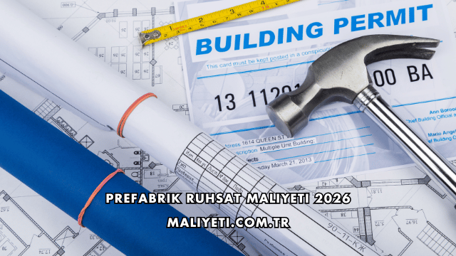 Prefabrik Ruhsat Maliyeti 2026