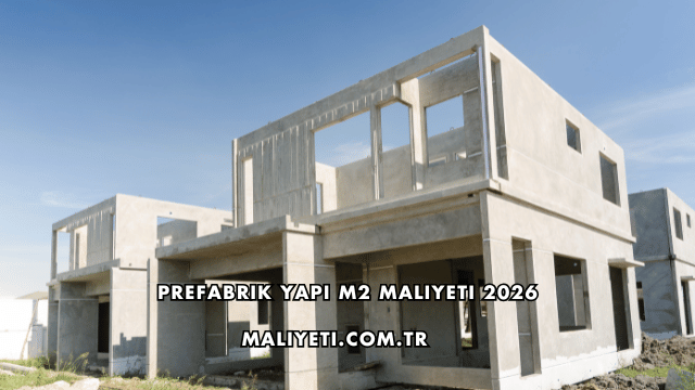 Prefabrik Yapı m2 Maliyeti 2026