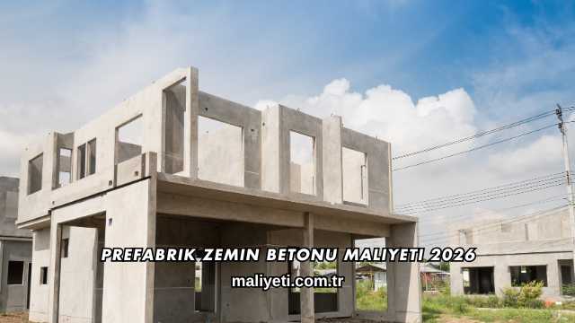 Prefabrik Zemin Betonu Maliyeti 2026