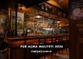Pub Açma Maliyeti 2026
