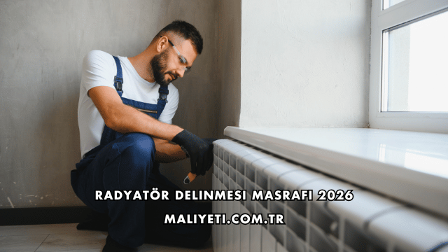 Radyatör Delinmesi Masrafı 2026