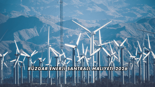 Rüzgar Enerji Santrali Maliyeti 2026