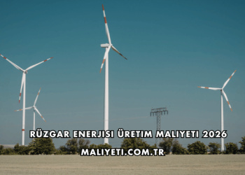 Rüzgar Enerjisi Üretim Maliyeti 2026