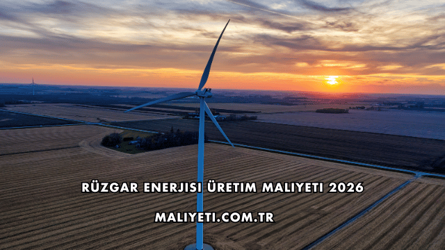 Rüzgar Enerjisi Üretim Maliyeti 2026