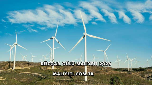 Rüzgar Gülü Maliyeti 2026