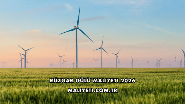 Rüzgar Gülü Maliyeti 2026