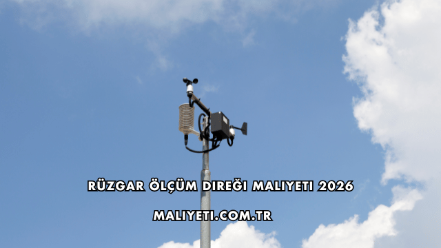 Rüzgar Ölçüm Direği Maliyeti 2026