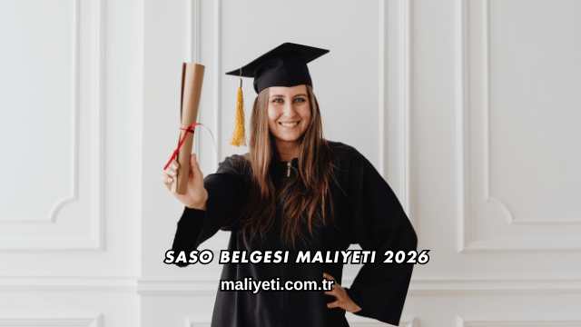SASO Belgesi Maliyeti 2026