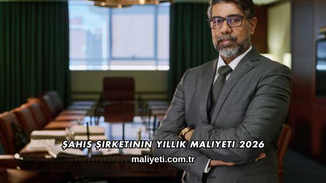 Şahıs Şirketinin Yıllık Maliyeti 2026
