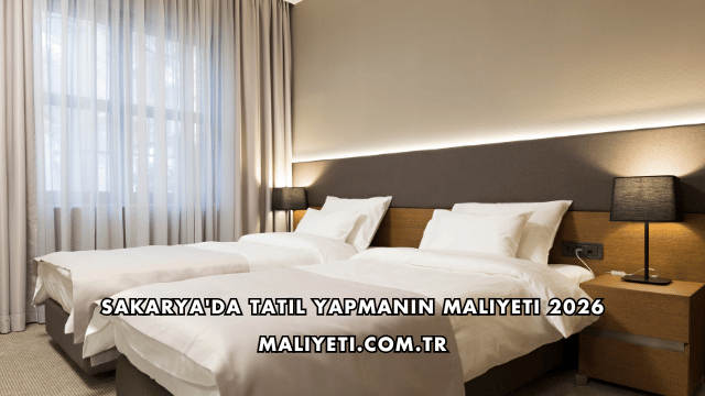Sakarya'da Tatil Yapmanın Maliyeti 2026