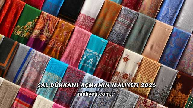 Şal Dükkanı Açmanın Maliyeti 2026