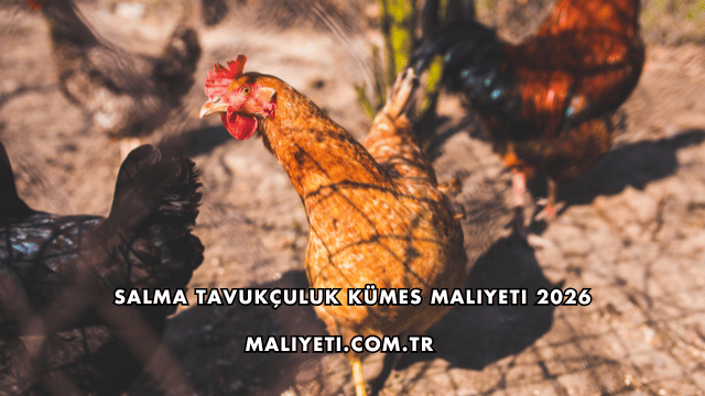 Salma Tavukçuluk Kümes Maliyeti 2026