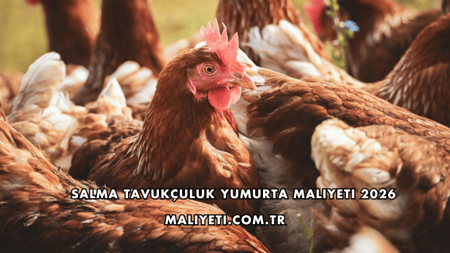 Salma Tavukçuluk Yumurta Maliyeti 2026