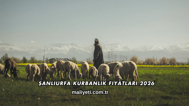 Şanlıurfa Kurbanlık Fiyatları 2026