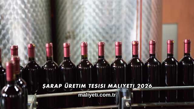 Şarap Üretim Tesisi Maliyeti 2026