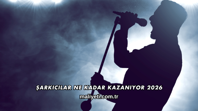 Şarkıcılar Ne Kadar Kazanıyor 2026