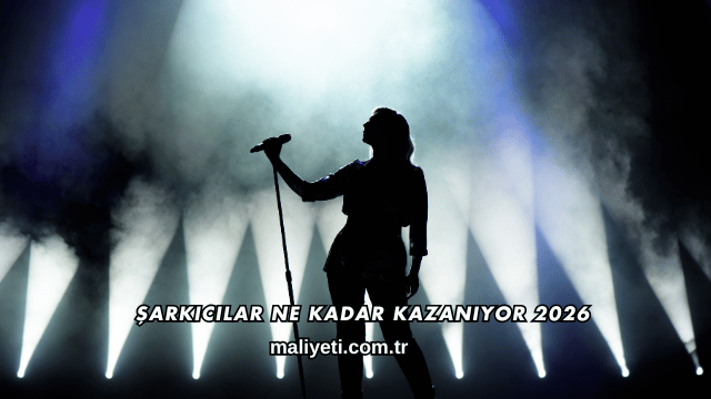 Şarkıcılar Ne Kadar Kazanıyor 2026