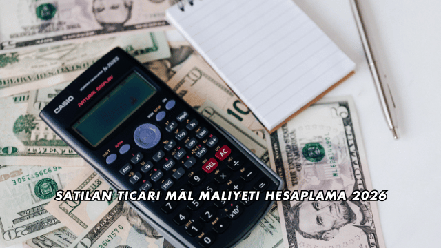 Satılan Ticari Mal Maliyeti Hesaplama 2026