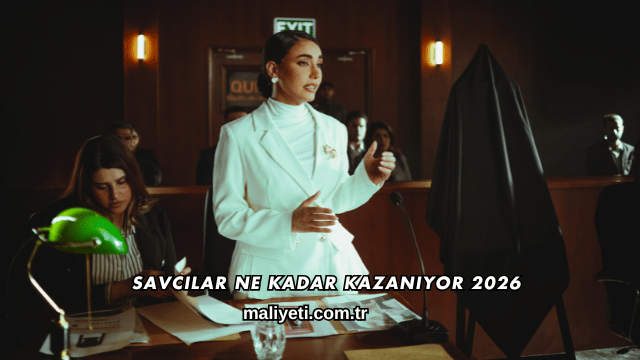 Savcılar Ne Kadar Kazanıyor 2026