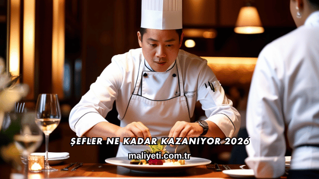Şefler Ne Kadar Kazanıyor 2026