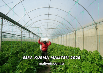 Sera Kurma Maliyeti 2026