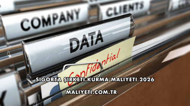 Sigorta Şirketi Kurma Maliyeti 2026