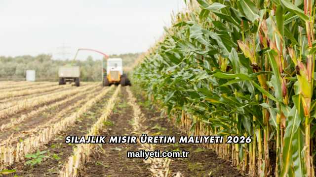 Silajlık Mısır Üretim Maliyeti 2026