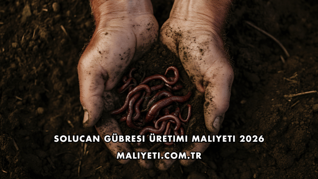 Solucan Gübresi Üretimi Maliyeti 2026