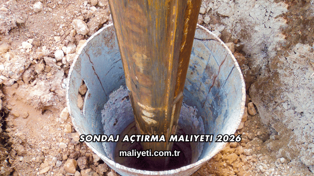 Sondaj Açtırma Maliyeti 2026