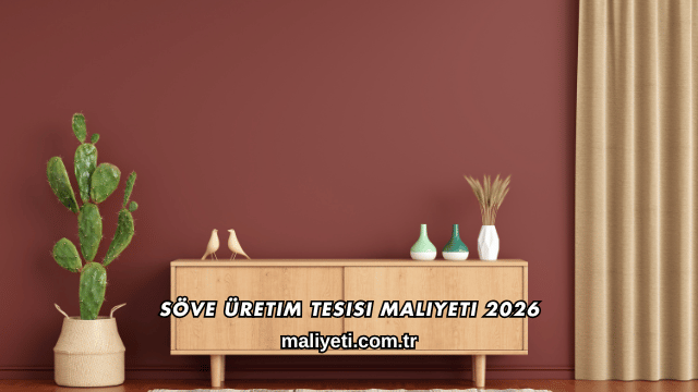 Söve Üretim Tesisi Maliyeti 2026