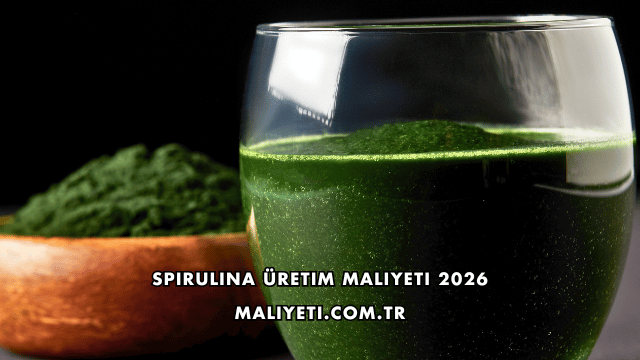 Spirulina Üretim Maliyeti 2026