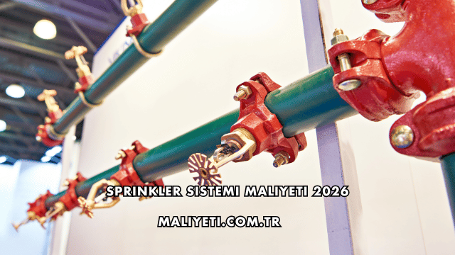 Sprinkler Sistemi Maliyeti 2026